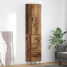 Highboard z szufladą Stare drewno 34,5 x 34 x 90 cm