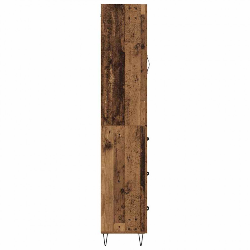 Highboard z szufladą Stare drewno 34,5 x 34 x 90 cm