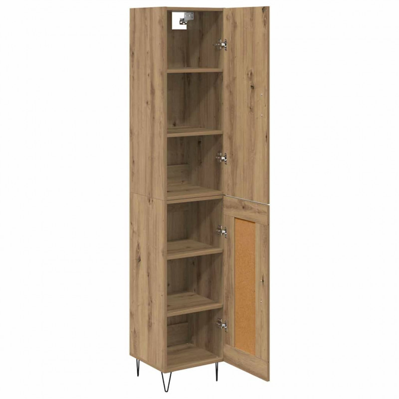 Highboard Dąb rzemieślniczy 34,5 x 34 x 90 cm