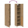 Highboard Dąb rzemieślniczy 34,5 x 34 x 90 cm