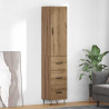 Highboard z szufladą Dąb rzemieślniczy 34,5 x 34 x 90 cm