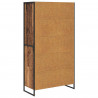 Bufet z szufladą 2 pcs Stare drewno 81 x 36 x 150.5 cm
