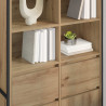 Bufet z szufladą 2 pcs Dąb rzemieślniczy 81 x 36 x 150.5 cm