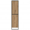 Bufet z szufladą 2 pcs Dąb rzemieślniczy 81 x 36 x 150.5 cm