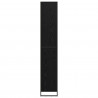 Wysokie szafki 2 pcs Czarny Dąb 79 x 36 x 200 cm
