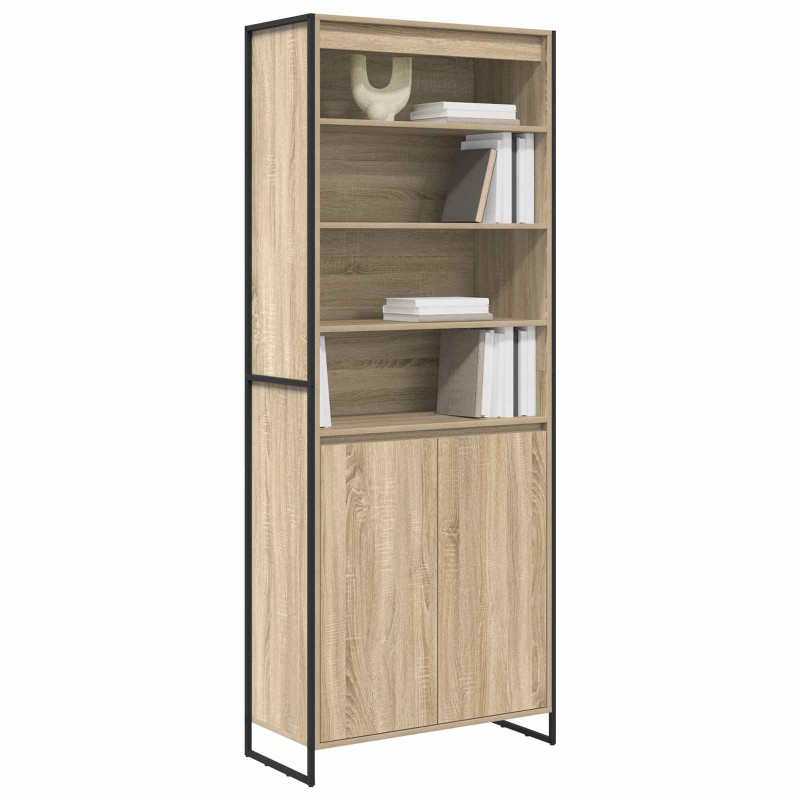 Wysokie szafki 2 pcs Sonoma 79 x 36 x 200 cm