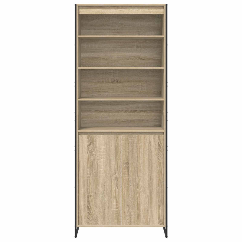 Wysokie szafki 2 pcs Sonoma 79 x 36 x 200 cm