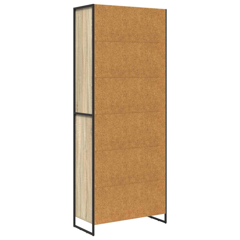 Wysokie szafki 2 pcs Sonoma 79 x 36 x 200 cm