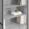 Wysokie szafki 2 pcs Szary Sonoma 79 x 36 x 200 cm