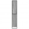 Wysokie szafki 2 pcs Szary Sonoma 79 x 36 x 200 cm