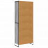 Wysokie szafki 2 pcs Szary Sonoma 79 x 36 x 200 cm
