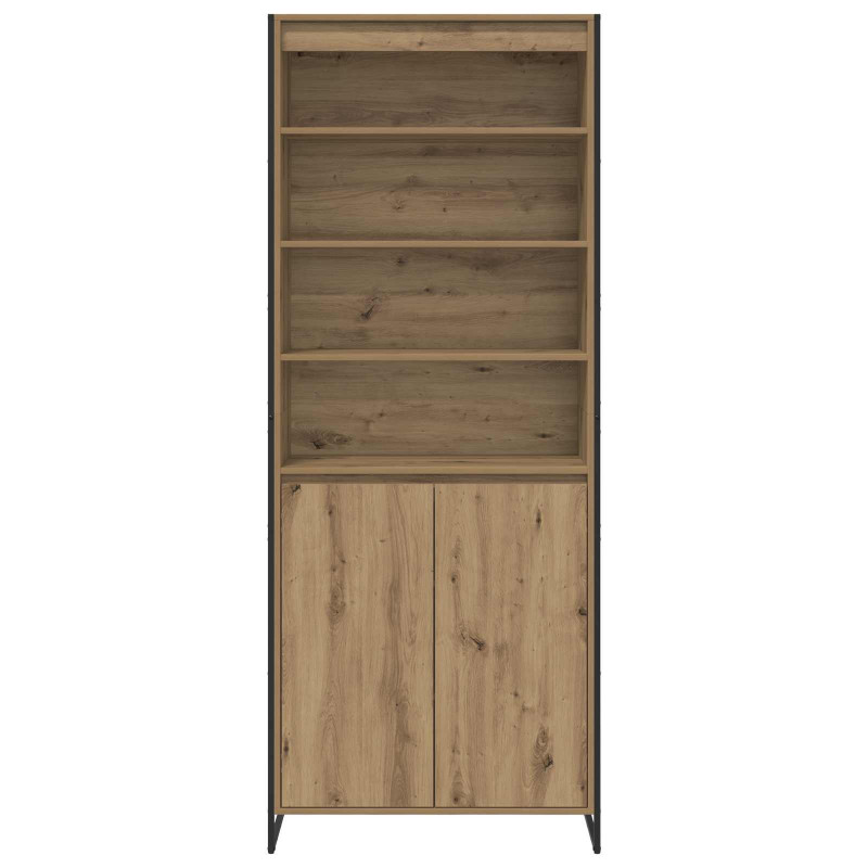 Wysokie szafki 2 pcs Dąb rzemieślniczy 79 x 36 x 200 cm