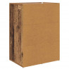 Komody z szufladą Corona 2 pcs Stare drewno 59 x 39 x 80 cm