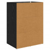 Komody z szufladą Corona 2 pcs Czarny Dąb 59 x 39 x 80 cm