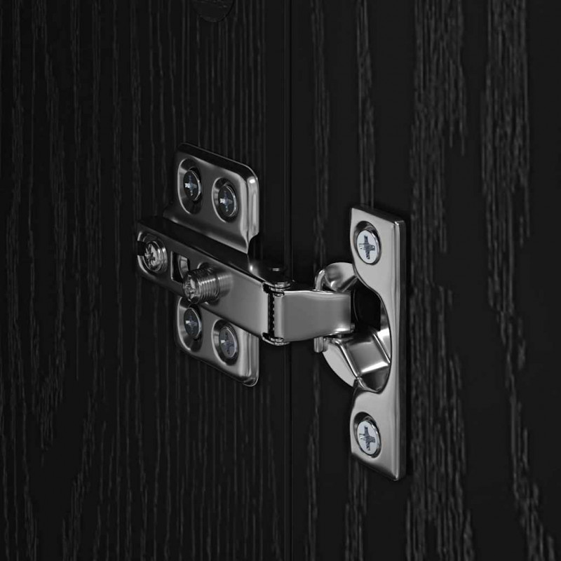 Komody z szufladą Corona 2 pcs Czarny Dąb 59 x 39 x 80 cm