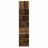 Highboard Montowane na ścianie Stare drewno 50 x 42,5 x 225 cm