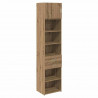 Highboard z szufladą Dąb rzemieślniczy 50 x 42,5 x 225 cm