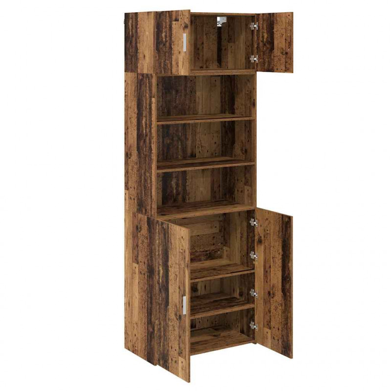 Szafka do przechowywania Stare drewno 80 x 42,5 x 225 cm