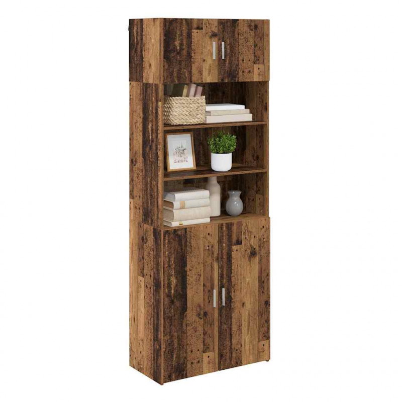 Szafka do przechowywania Stare drewno 80 x 42,5 x 225 cm