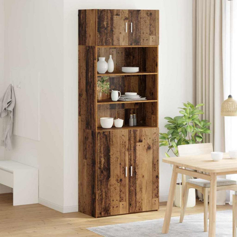 Szafka do przechowywania Stare drewno 80 x 42,5 x 225 cm