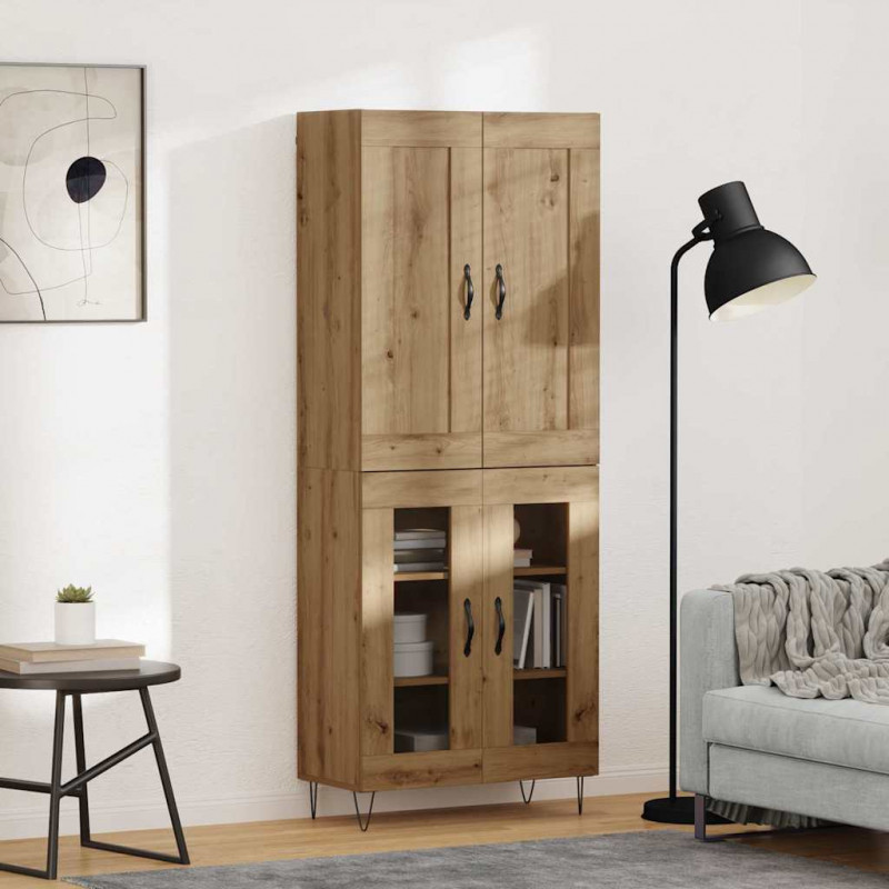 Highboard Dąb rzemieślniczy 69,5 x 34 x 180 cm