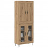 Highboard Dąb rzemieślniczy 69,5 x 34 x 180 cm