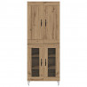 Highboard Dąb rzemieślniczy 69,5 x 34 x 180 cm