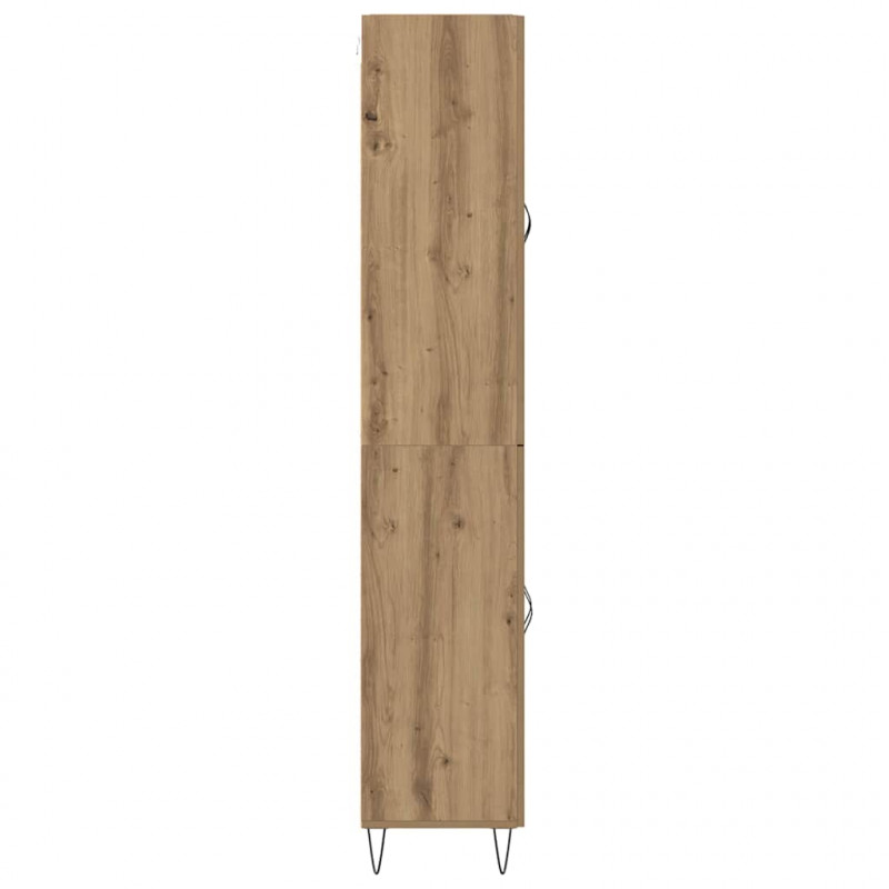 Highboard Dąb rzemieślniczy 69,5 x 34 x 180 cm