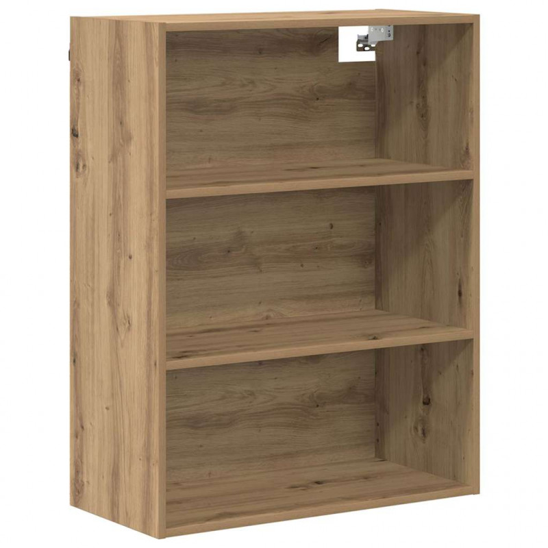 Highboard 2 pcs Dąb rzemieślniczy Materiał drewnopochodny