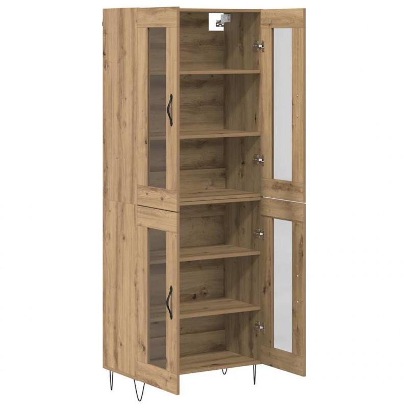 Highboard Dąb rzemieślniczy 69,5 x 34 x 180 cm