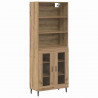 Highboard Dąb rzemieślniczy 69,5 x 34 x 180 cm
