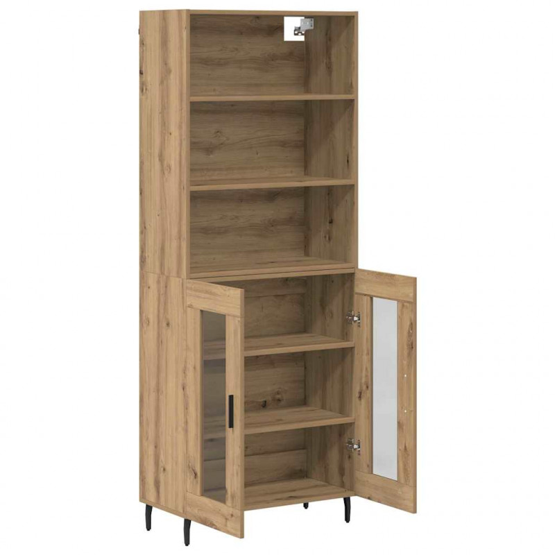 Highboard Dąb rzemieślniczy 69,5 x 34 x 180 cm