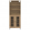 Highboard Dąb rzemieślniczy 69,5 x 34 x 180 cm