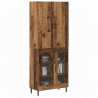 Highboard Montowane na ścianie Stare drewno 69,5 x 34 x 180 cm