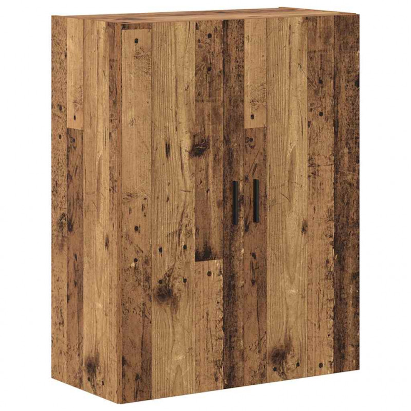 Highboard Montowane na ścianie Stare drewno 69,5 x 34 x 180 cm