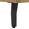 Highboard 2 pcs Dąb rzemieślniczy Materiał drewnopochodny