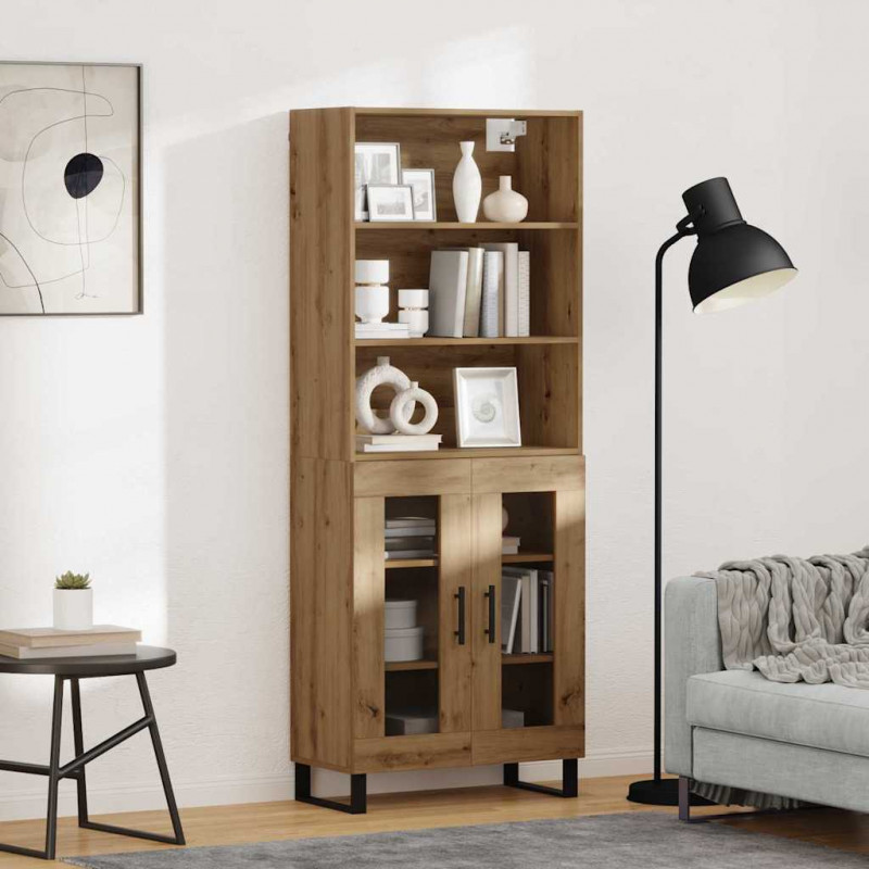 Highboard Dąb rzemieślniczy 69,5 x 34 x 180 cm