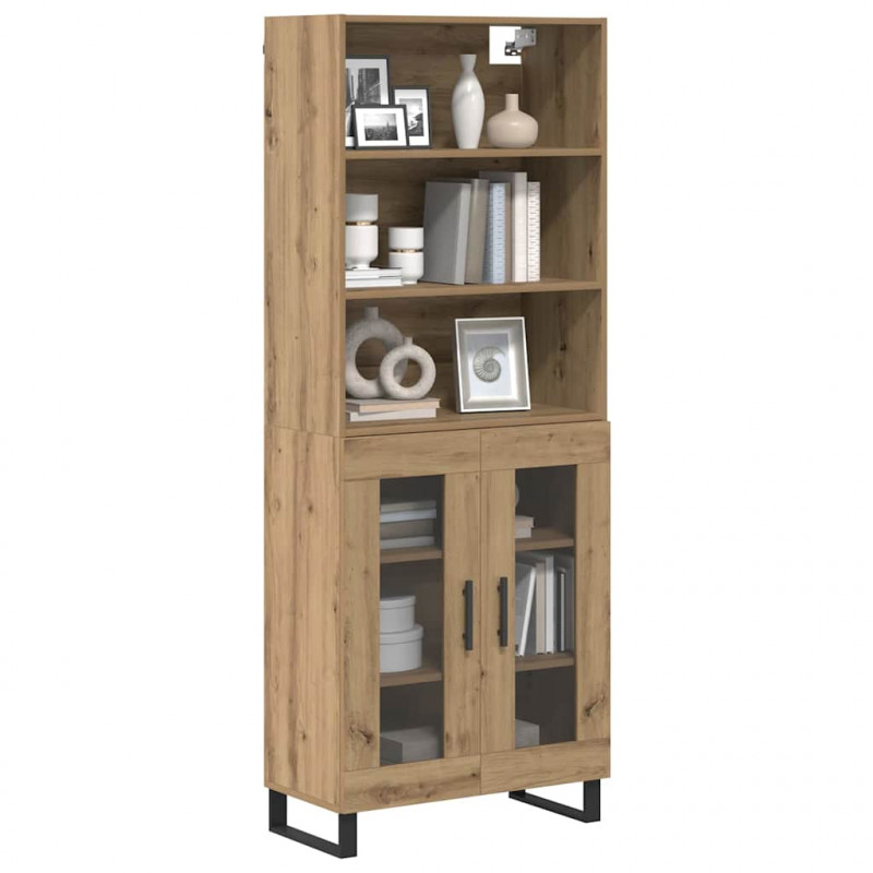 Highboard Dąb rzemieślniczy 69,5 x 34 x 180 cm