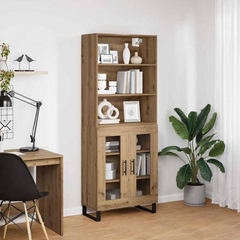 Highboard Dąb rzemieślniczy 69,5 x 34 x 180 cm