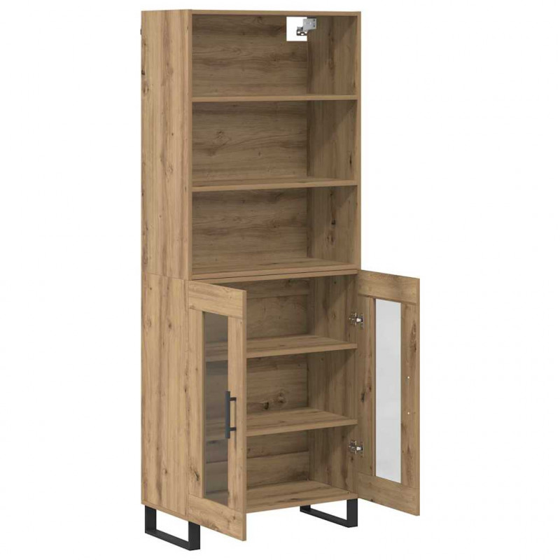 Highboard Dąb rzemieślniczy 69,5 x 34 x 180 cm