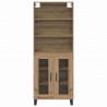 Highboard Dąb rzemieślniczy 69,5 x 34 x 180 cm