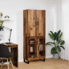 Highboard 2 pcs Stare drewno 69,5 x 34 x 180 cm