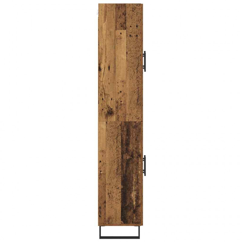 Highboard 2 pcs Stare drewno 69,5 x 34 x 180 cm