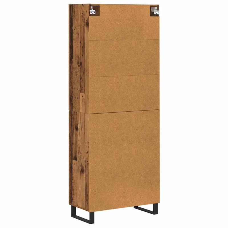 Highboard 2 pcs Stare drewno 69,5 x 34 x 180 cm