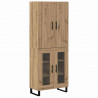 Highboard 2 pcs Dąb rzemieślniczy 69,5 x 34 x 180 cm