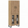 Highboard 2 pcs Dąb rzemieślniczy 69,5 x 34 x 180 cm