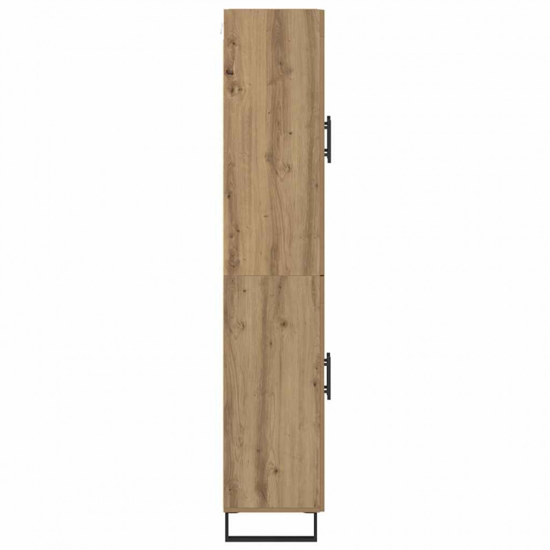 Highboard 2 pcs Dąb rzemieślniczy 69,5 x 34 x 180 cm