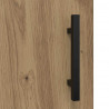 Highboard 2 pcs Dąb rzemieślniczy 69,5 x 34 x 180 cm