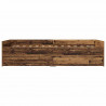 Ramka łóżka Stare drewno 90 x 190 cm Lite drewno sosnowe