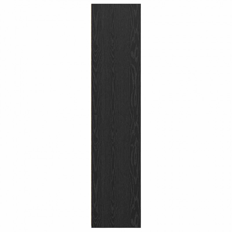 Szafkowy Czarny Dąb 50 x 41 x 185 cm Materiał drewnopochodny